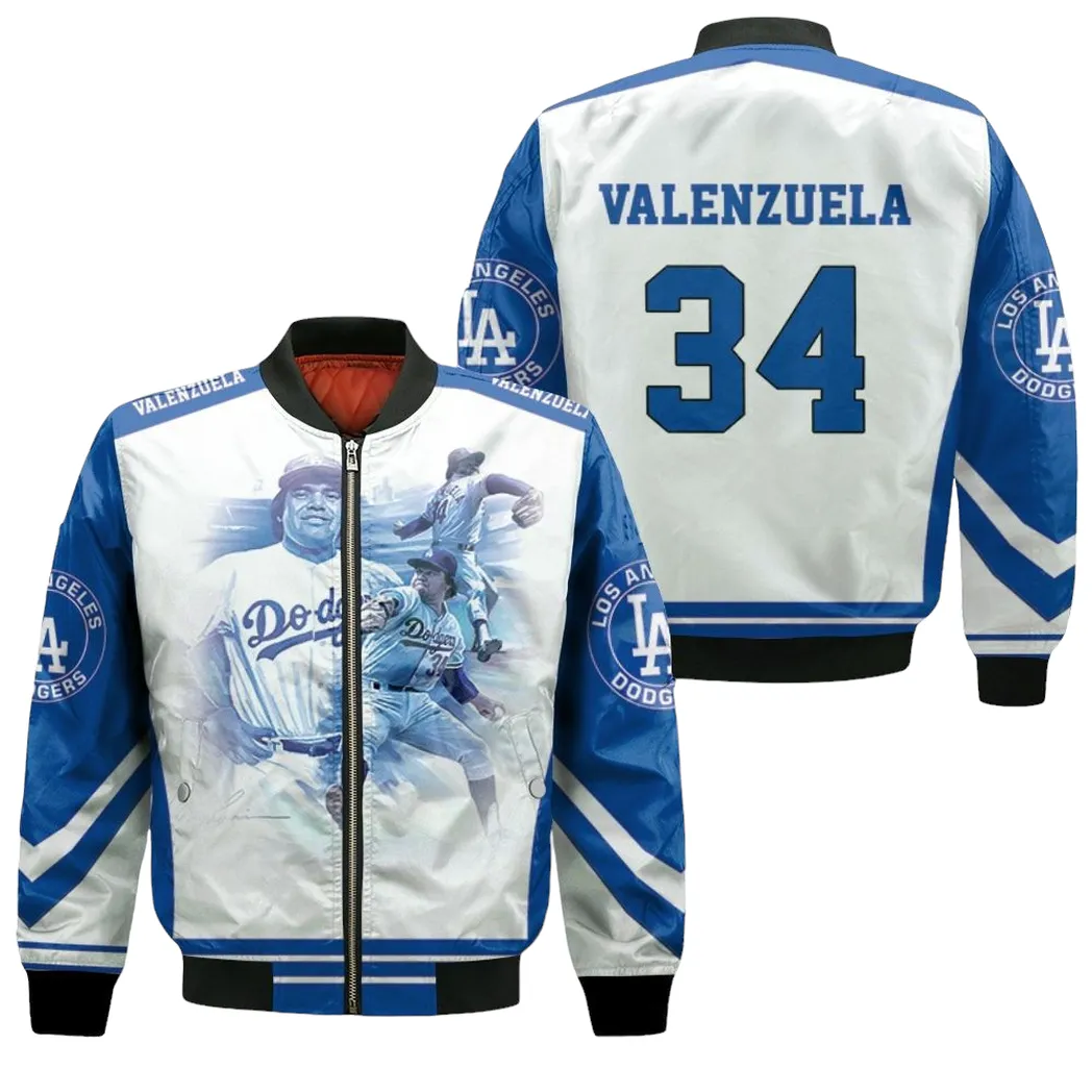 Fernando Valenzuela La Dodgers Bomber Jacket for Men Women