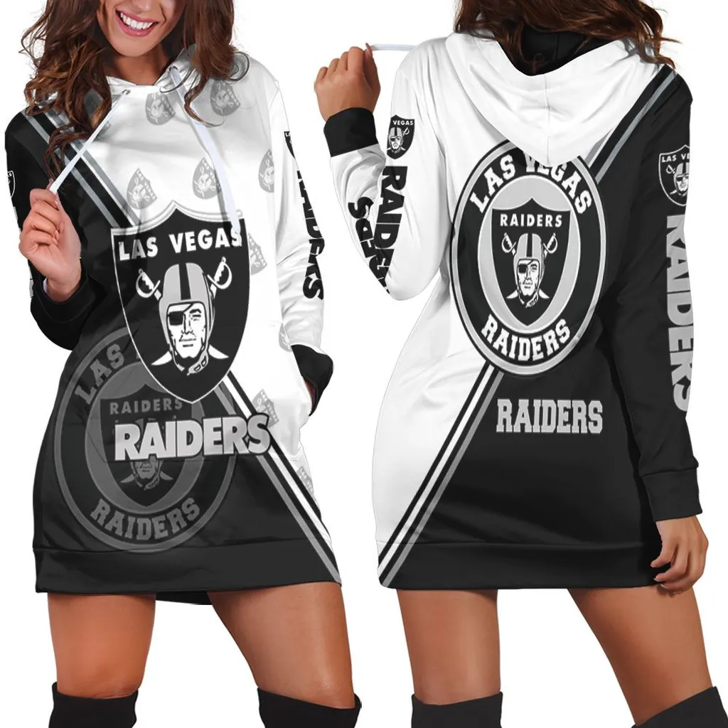 Nfl Las Vegas Raiders For Fans Hoodie Dress, Sweater Dress, Sweatshirt Dress