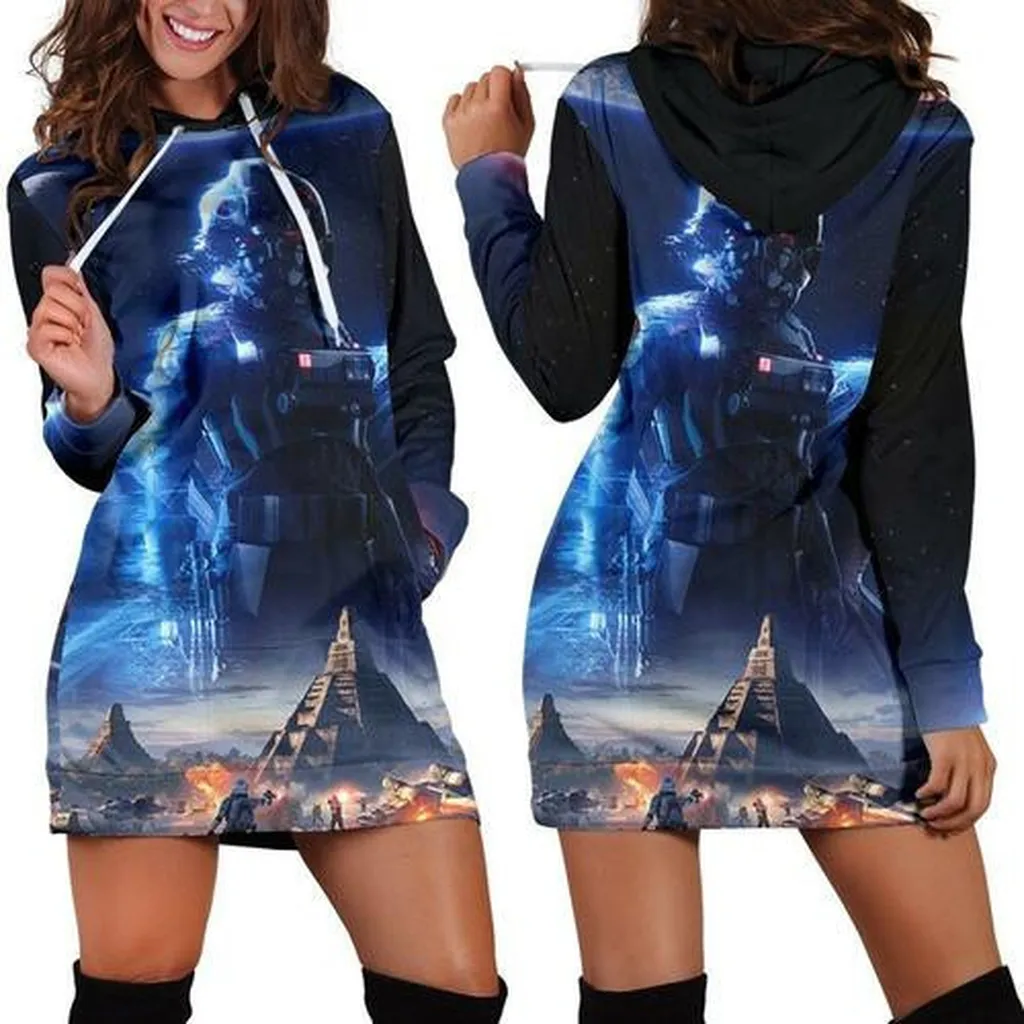 Star Wars Hoodie Dress, Sweater Dress, Sweatshirt Dress 3d All Over Print For Women Hoodie