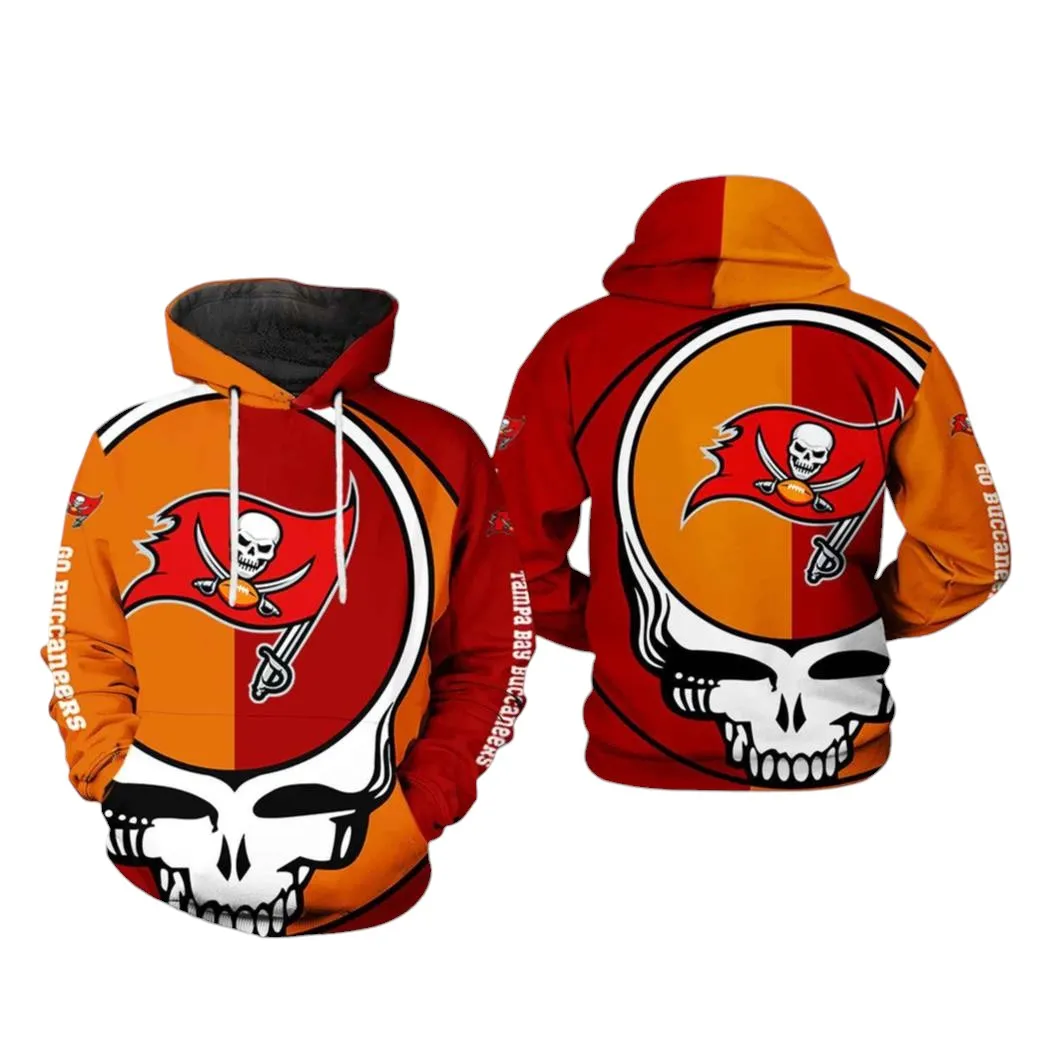 Nfl Tampa Bay Buccaneers Nfl Grateful Dead 3D All Over Print Hoodie