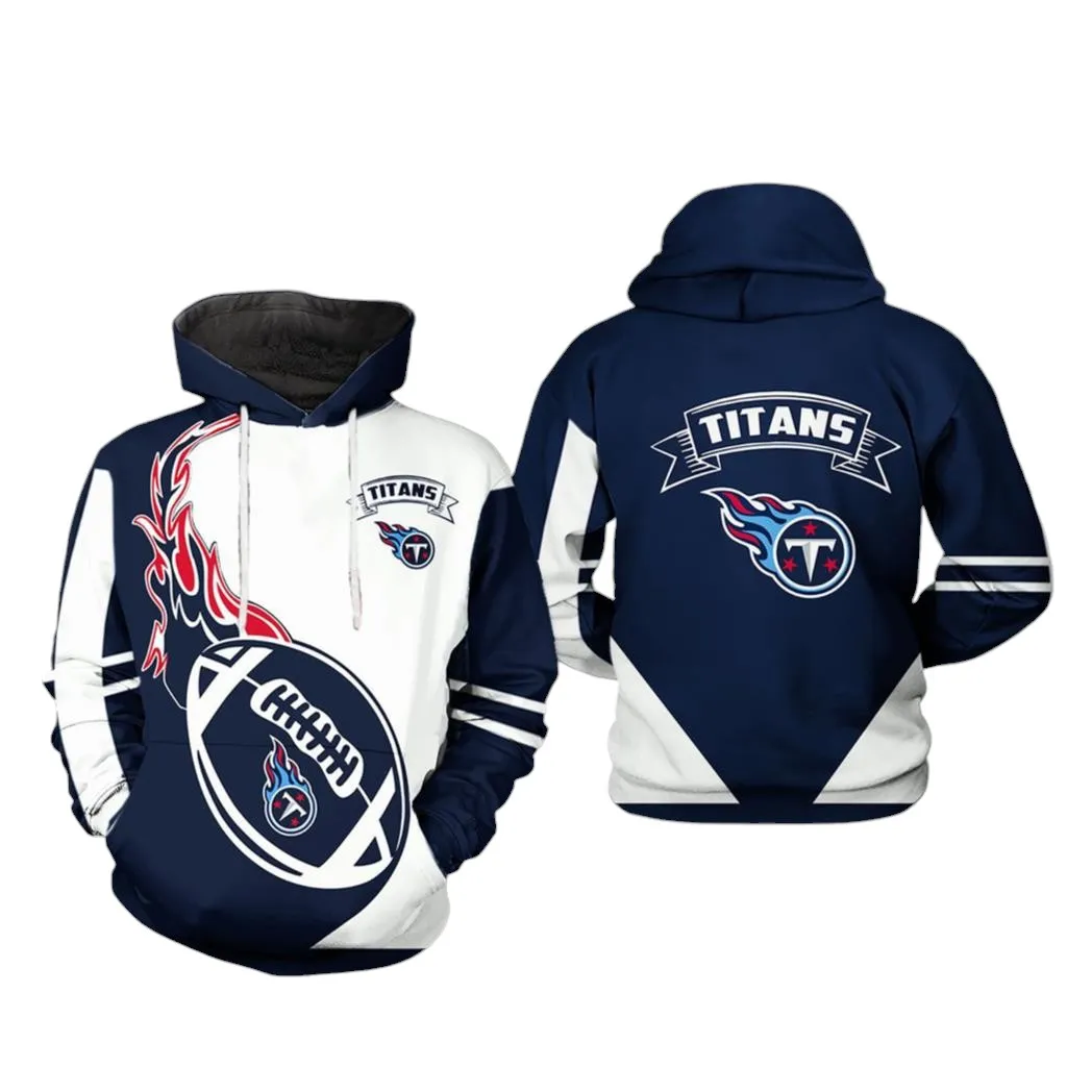 Nfl Tennessee Titans Nfl Classic 3D All Over Print Hoodie