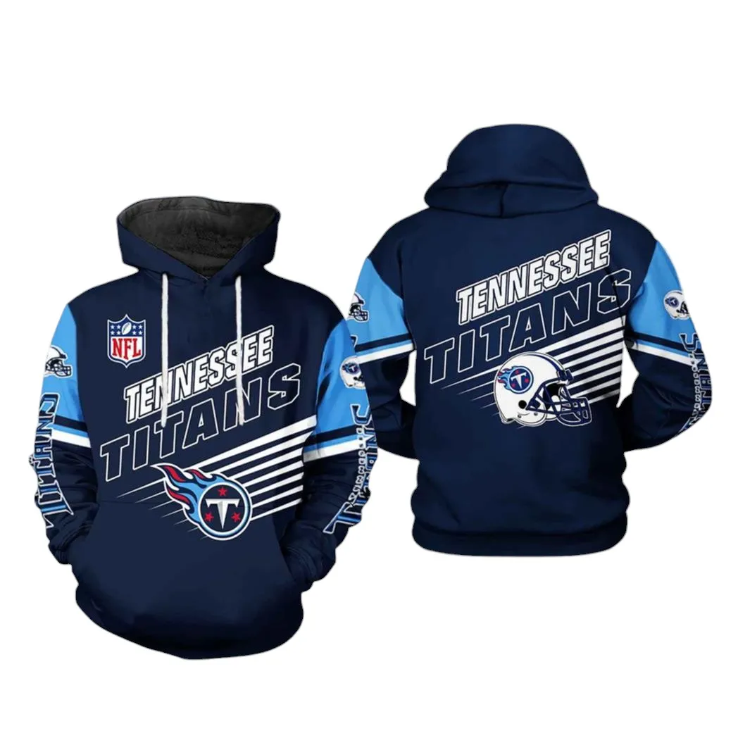 Nfl Tennessee Titans Nfl Team 3D All Over Print Hoodie