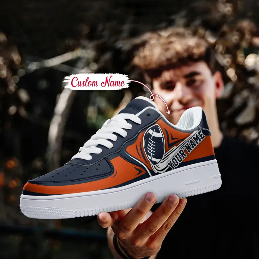 Chicago Bears NFL Air Low-Top Sneakers Shoes For Men And Women