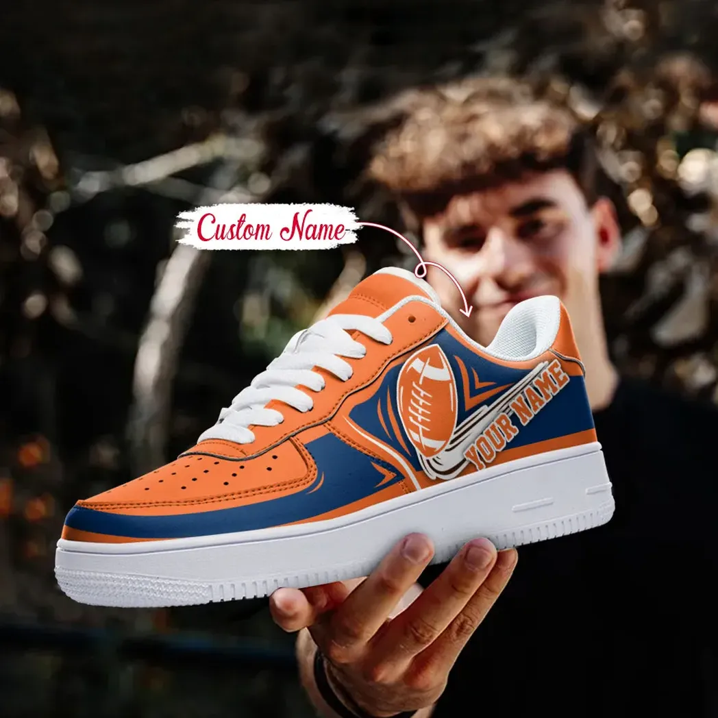 Denver Broncos NFL Air Low-Top Sneakers Shoes For Men And Women