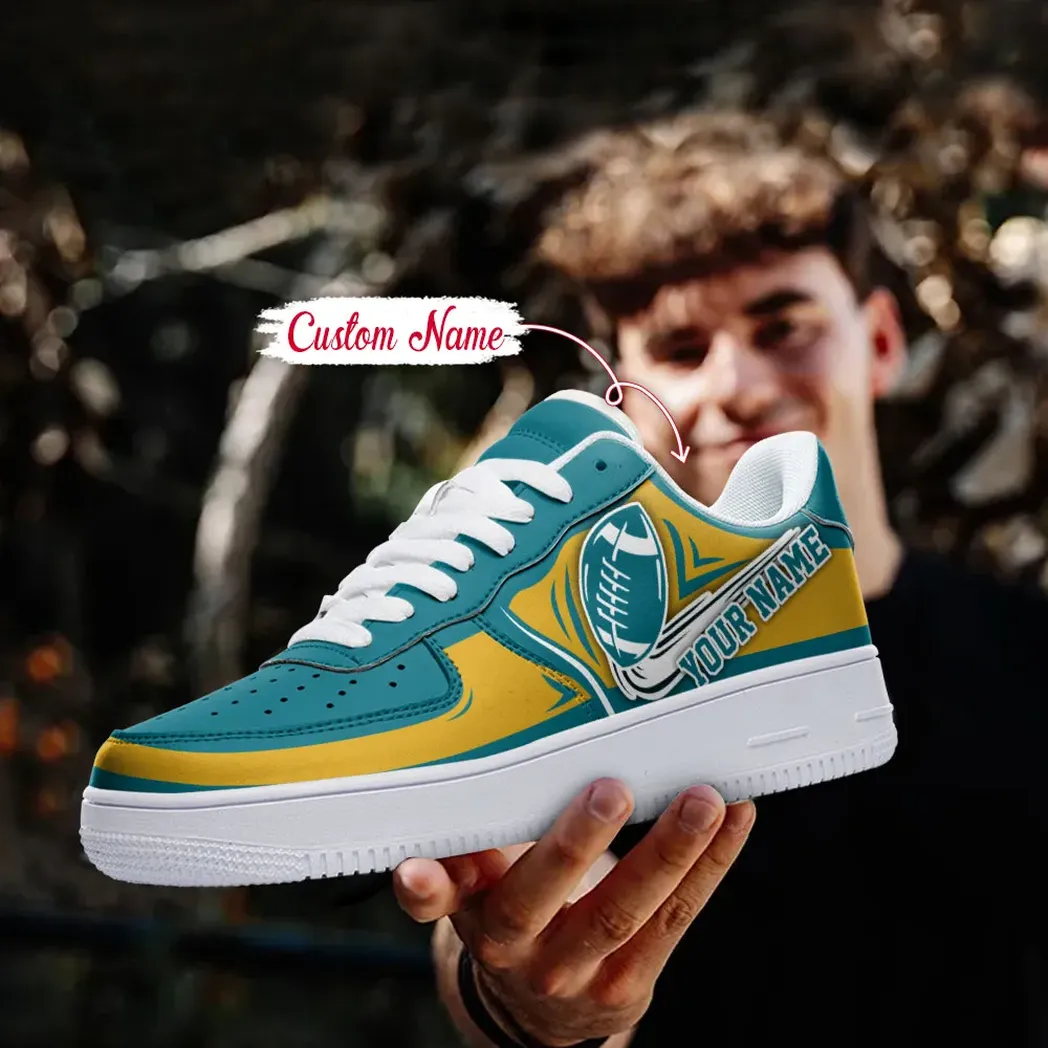 Jacksonville Jaguars NFL Air Low-Top Sneakers Shoes For Men And Women