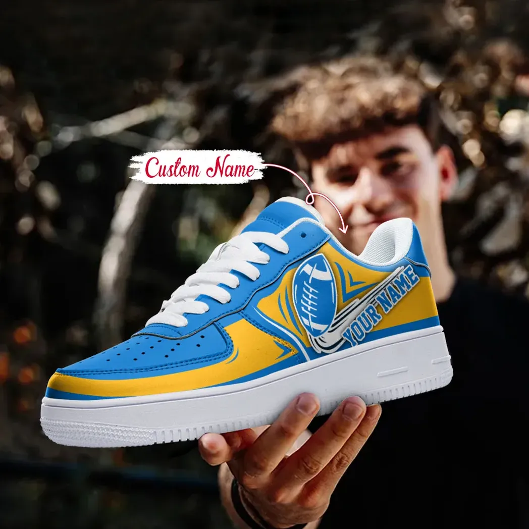 Los Angeles Chargers NFL Air Low-Top Sneakers Shoes For Men And Women