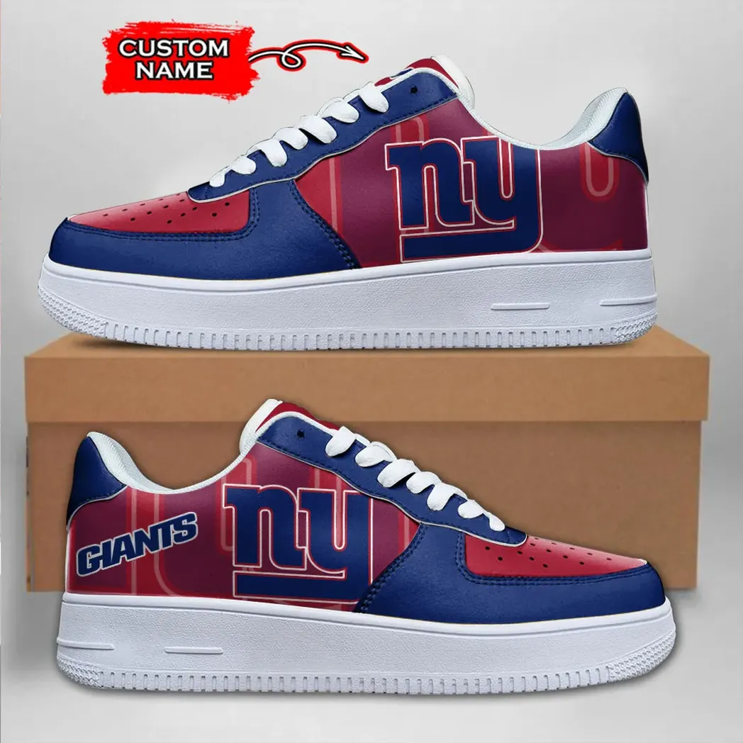 New York Giants NFL Air Low-Top Sneakers Shoes For Men And Women