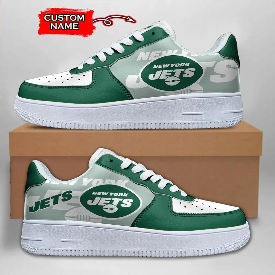 New York Jets NFL Air Low-Top Sneakers Shoes For Men And Women