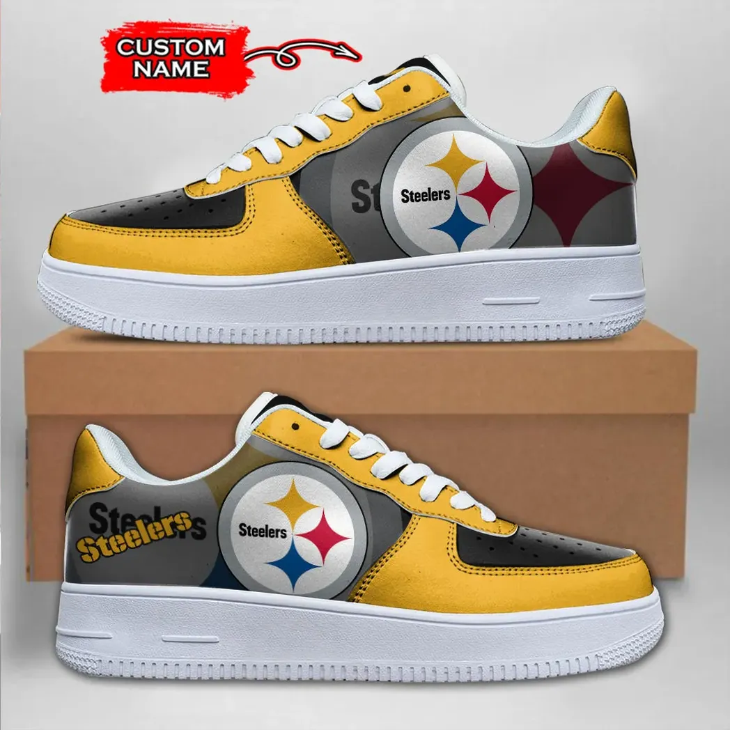 Pittsburgh Steelers NFL Air Low-Top Sneakers Shoes For Men And Women