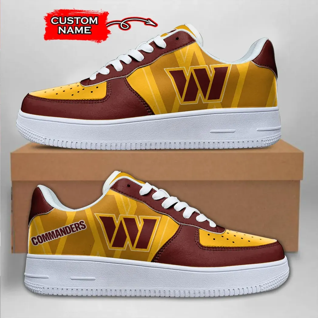 Washington Commanders NFL Air Low-Top Sneakers Shoes For Men And Women